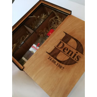 Personalizirana lesena darilna embalaža