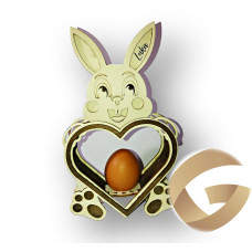 Zajček s srcem - MALI