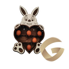 Zajček s srcem - VELIKI